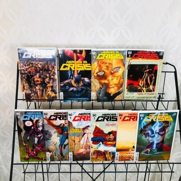 Heroes in Crisis #1-9 & #3 Ryan Sook Variant (2019) - Picture 1 of 7
